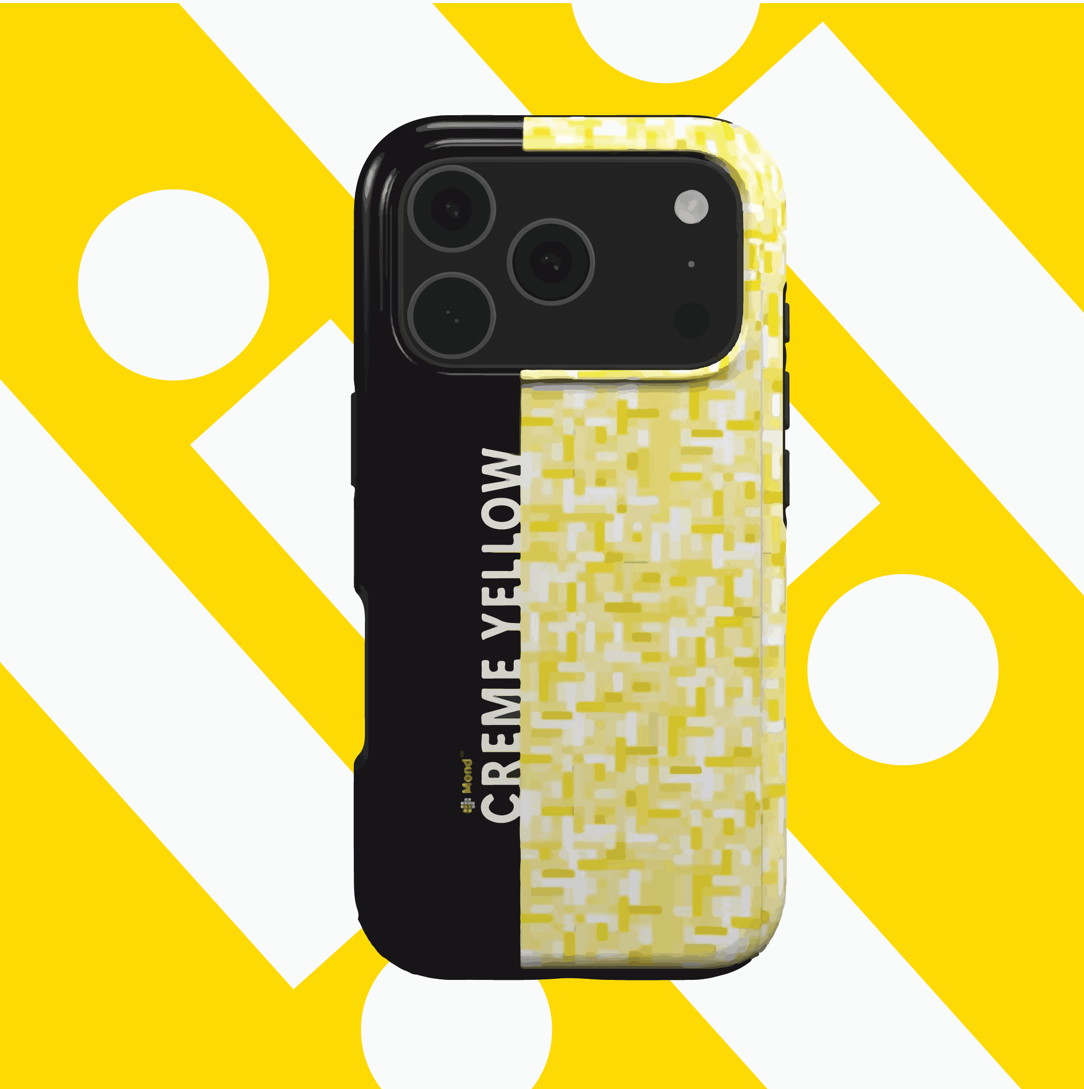 MONDITURE Creme Yellow Limited Edition Phone Case for iPhone & Android