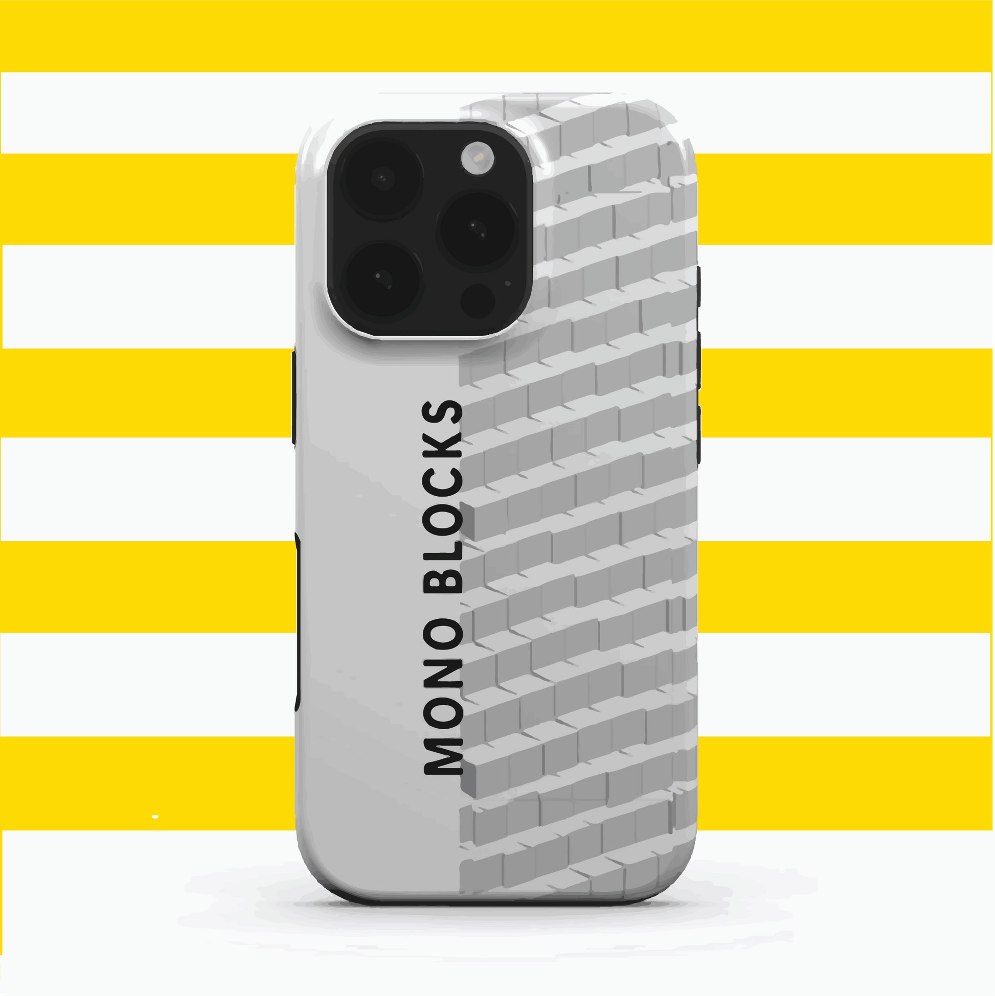 MONDITURE Mono Blocks MagSafe Phone Case for iPhone & Android - MagSafe Compatible
