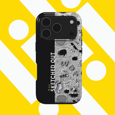 MONDITURE Sketched Out Limited Edition Phone Case for iPhone & Android